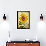poster sunflower